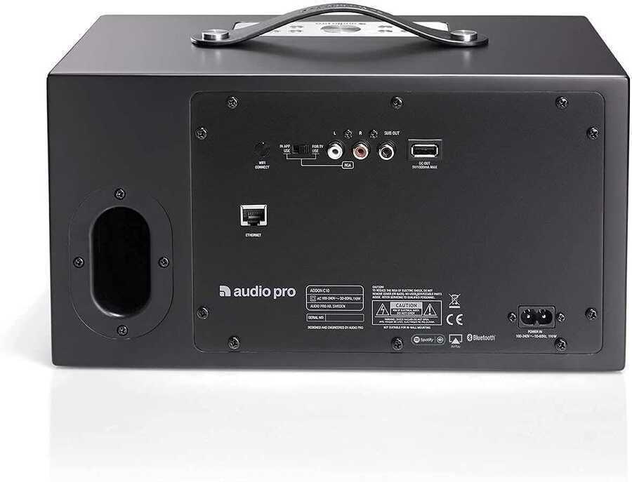 Audio Pro Addon C5 Wi-Fi Multiroom Wifi Bluetooth Hoparlör (Koyu Gri)