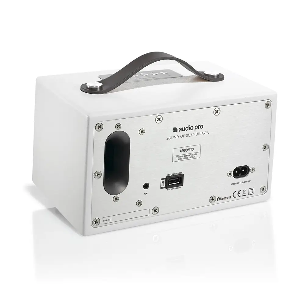 Audio Pro Addon T3+ Taşınabilir Bluetooth Hoparlör (Beyaz) - 4