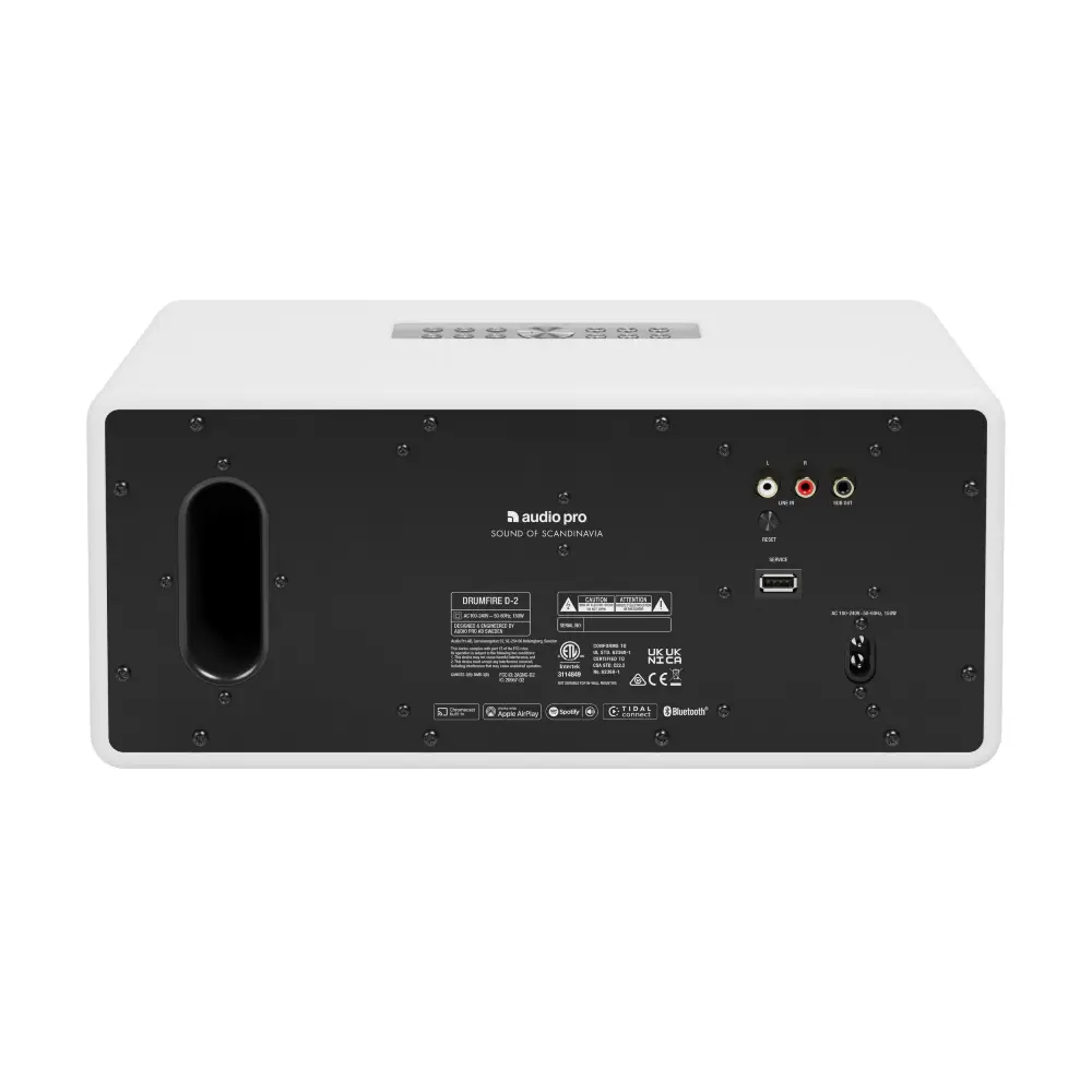 Audio Pro Drumfire D-2 Multiroom Hoparlör (Beyaz) - 4