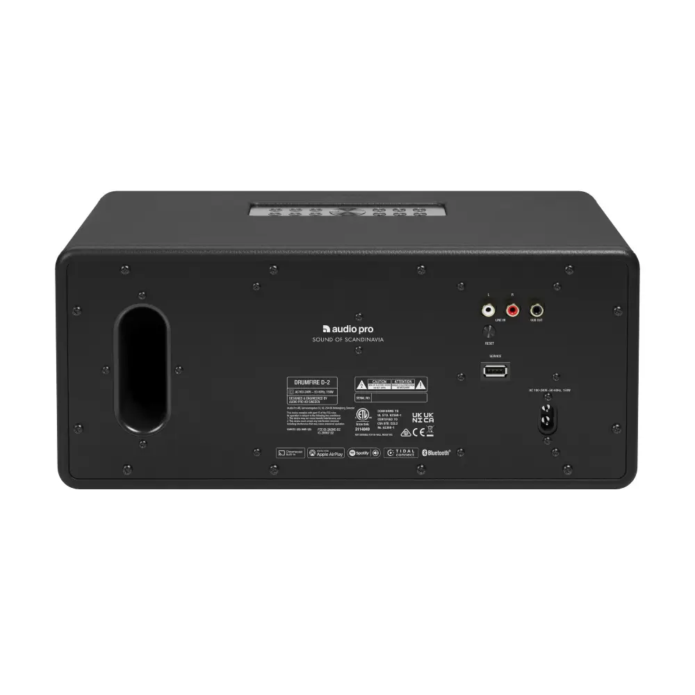 Audio Pro Drumfire D-2 Multiroom Hoparlör (Siyah) - 4