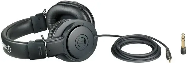Audio Technica ATH-M20X Professional Monitor Headphones - 3