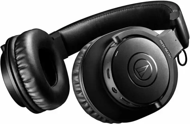 Audio Technica ATH-M20xBT Wireless Over-Ear Headphones (Black) - 2
