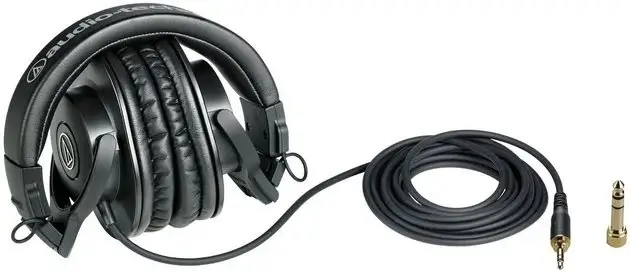 Audio Technica ATH-M30X Professional Monitor Headphones - 2