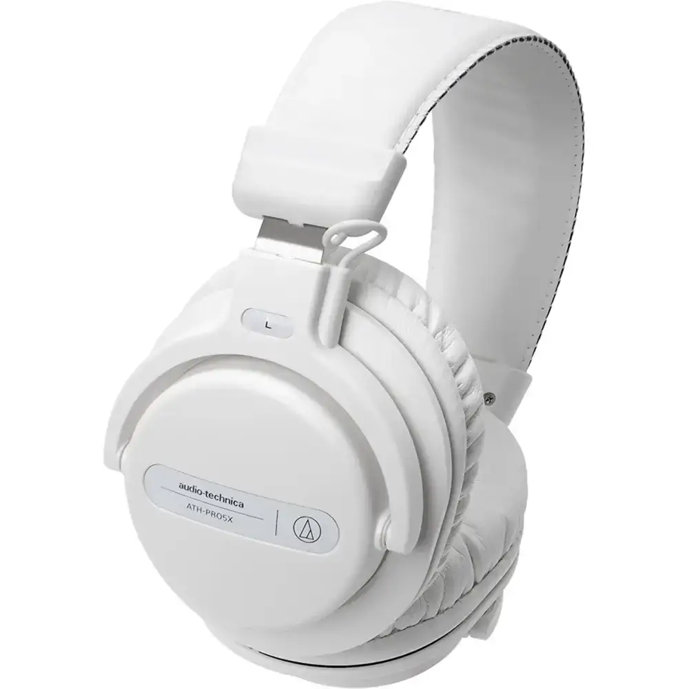 Audio Technica ATH-PRO5xWH Professional Over-Ear DJ Monitor Headphones - 1