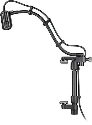 Audio Technica ATM350GL Cardioid Condenser Instrument Microphone with Guitar Mounting System (9