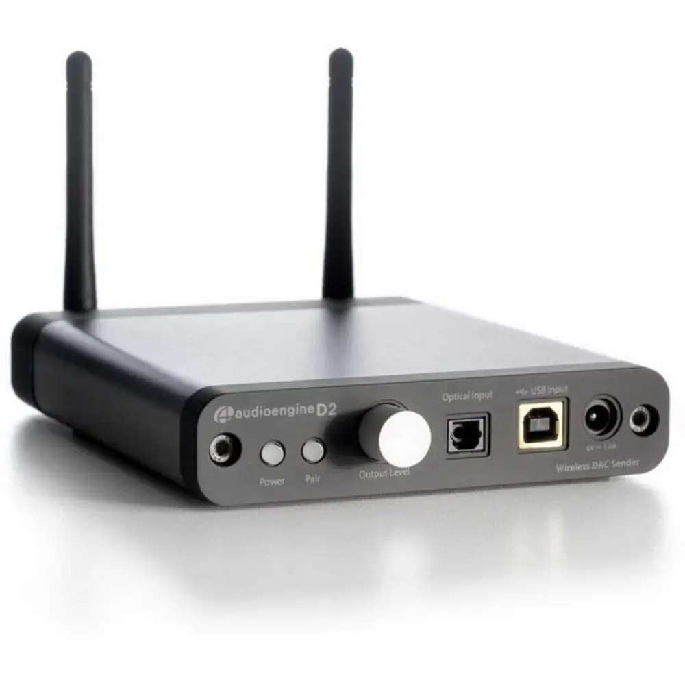 Audioengine D2 24-Bit Wireless Digital to Analog Converter - 1