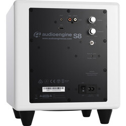 AudioEngine S8 Power Subwoofer (Parlak Beyaz) - 2
