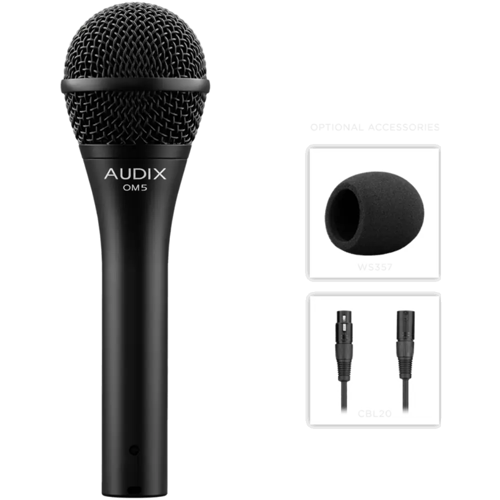 Audix OM5 Dinamik Vokal Mikrofon - 2