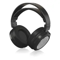 Behringer ALPHA Premium Retro Tarzı Açık Arkalı Hi-Fi Kulaklık (Siyah/Gümüş) - 4