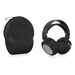 Behringer ALPHA Premium Retro Tarzı Açık Arkalı Hi-Fi Kulaklık (Siyah/Gümüş) - 5