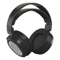 Behringer ALPHA Premium Retro Tarzı Açık Arkalı Hi-Fi Kulaklık (Siyah/Gümüş) - Behringer