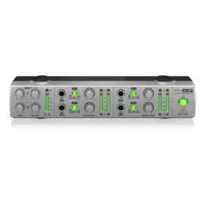 Behringer AMP800 V2 Ultra Kompakt 4 Kanallı Stereo Kulaklık Amfisi - 2