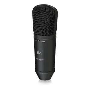 Behringer B-1 Büyük Diyaframlı Kardioid Kondenser Mikrofon (Dark Edition) - 3