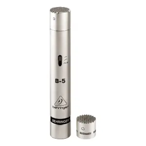 Behringer B-5 Küçük Diyaframlı Değiştirilebilir Kapsüllü Kondansatör Mikrofonu - 1