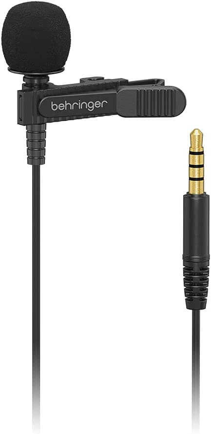 Behringer - Behringer BC Lav Mobil Cihazlar İçin Condenser Yaka Mikrofonu