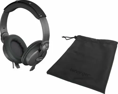 Behringer BH30 Premium Supra-Aural Closed-back DJ Headphones - 4