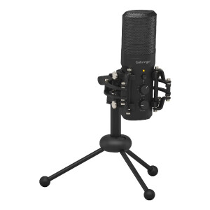 Behringer BU200 Premium Süperkardioid USB Kondenser Mikrofon (Stand Dahil) - Behringer