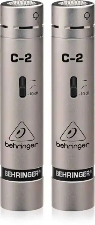 Behringer - BEHRINGER C-2 Condenser Stüdyo Kayıt Mikrofonu