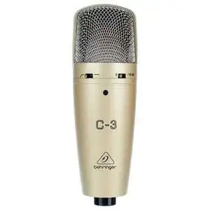 BEHRINGER C-3 Condenser Stüdyo Kayıt Mikrofonu - 1