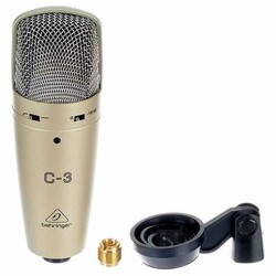 BEHRINGER C-3 Condenser Stüdyo Kayıt Mikrofonu - 3