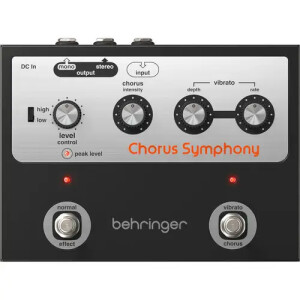 Behringer CHORUS SYMPHONY Vintage '70s Modulation Pedal - Behringer