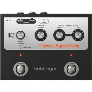 Behringer CHORUS SYMPHONY Vintage '70s Modulation Pedal - 1