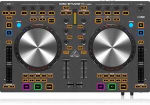 BEHRINGER CMD STUDIO 4A CMD Studio 4a 4-Deck DJ MIDI Controller with 4-Channel Audio Interface - Behringer