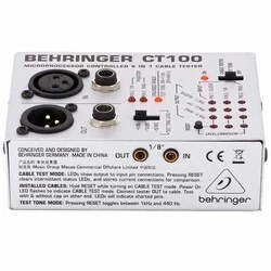 Behringer CT100 6-in-1 Cable Tester - 2
