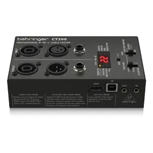 Behringer CT200 8’i 1 Arada Kablo Test Cihazı - 2