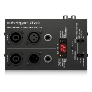 Behringer CT200 8’i 1 Arada Kablo Test Cihazı - 3