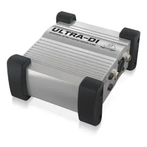 Behringer DI100 Tek Kanallı Aktif DI Box (Batarya/Phantom Power Destekli) - 3