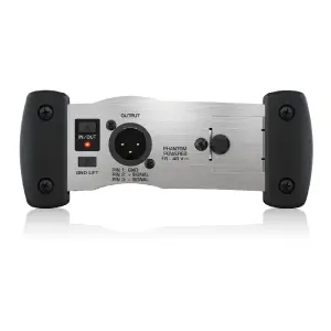 Behringer DI100 Tek Kanallı Aktif DI Box (Batarya/Phantom Power Destekli) - 5
