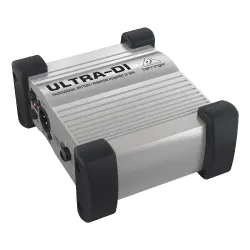 Behringer DI100 Tek Kanallı Aktif DI Box (Batarya/Phantom Power Destekli) - Behringer