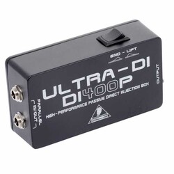 Behringer Ultra-DI DI400P 1-channel Passive Instrument Direct Box - 2