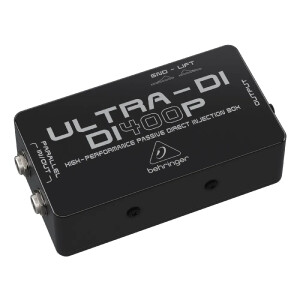Behringer Ultra-DI DI400P 1-channel Passive Instrument Direct Box - Behringer