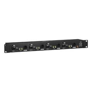 Behringer DI4800A 4 Giriş / 8 Çıkış Rack Tipi Aktif DI Box, Sinyal Bölücü ve Booster - Behringer