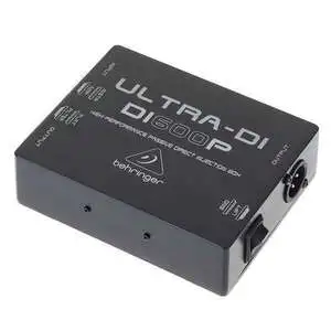 Behringer Ultra-DI DI600P 1-channel Passive Microphone / Instrument Direct Box - 1