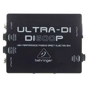 Behringer Ultra-DI DI600P 1-channel Passive Microphone / Instrument Direct Box - 2