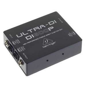 Behringer Ultra-DI DI600P 1-channel Passive Microphone / Instrument Direct Box - 3