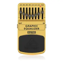 Behringer EQ700 7-Bant Grafik Ekolayzır Gitar Pedalı - 2