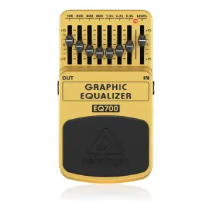 Behringer EQ700 7-Bant Grafik Ekolayzır Gitar Pedalı - 2