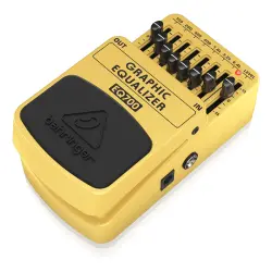 Behringer EQ700 7-Bant Grafik Ekolayzır Gitar Pedalı - 3