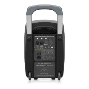 Behringer Europort MPA40BT-PRO Şarjlı 8 inç Taşınabilir PA Hoparlörü (Kablolu Mikrofonlu, Bluetooth) - 4