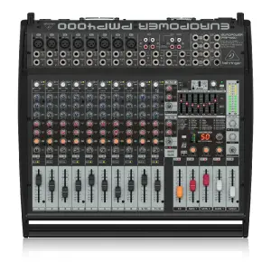 Behringer EUROPOWER PMP4000 1600W 16 Kanallı Efektli Power Mikser - 1