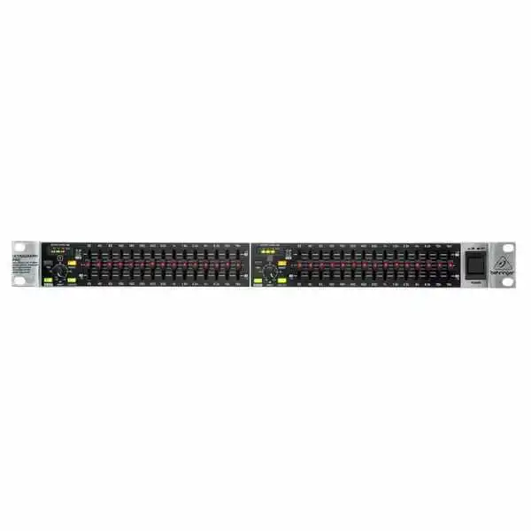 Behringer - BEHRINGER ULTRAGRAPH PRO FBQ1502 Değiştirilebilir 6 veya 12dB Boost/Cut ile Çift Kanallı 15 Bantlı Grafik Ekolayzer