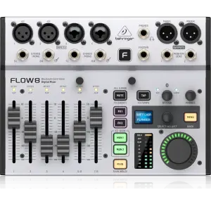 Behringer FLOW 8 8-input Digital Mixer with Bluetooth - 1