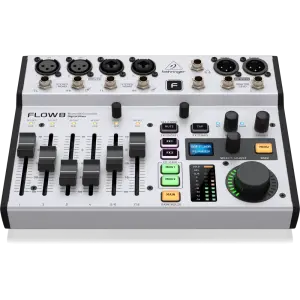 Behringer FLOW 8 8-input Digital Mixer with Bluetooth - 2