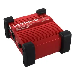 Behringer GI100 Profesyonel DI Box (Batarya/Phantom Power Destekli, Gitar Hoparlör Simülasyonlu) - 1