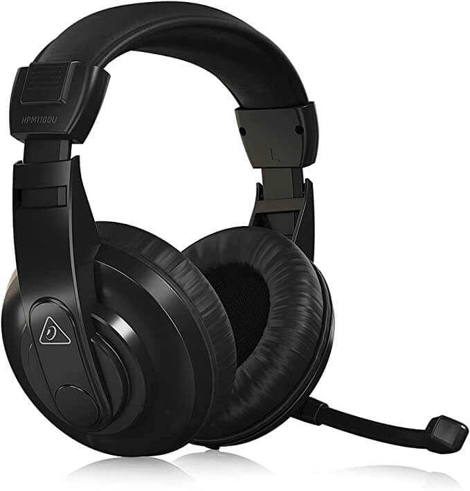 Behringer - Behringer HPM1100U Mikrofonlu USB Bağlantılı Stereo Kulaklık