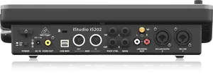 BEHRINGER IS202 Professional Docking Station for iPad with Audio, Video and MIDI Connectivity - 5